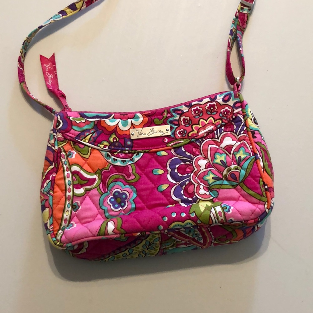 Vera Bradley | Pink Swirls cross body purse